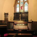 Trinity Episcopal, Alpena MI - Allen Three-Manual console/21 Rank Aeolian-Skinner Pipe Organ